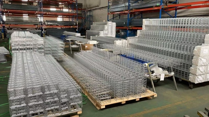 galvanized basket tray